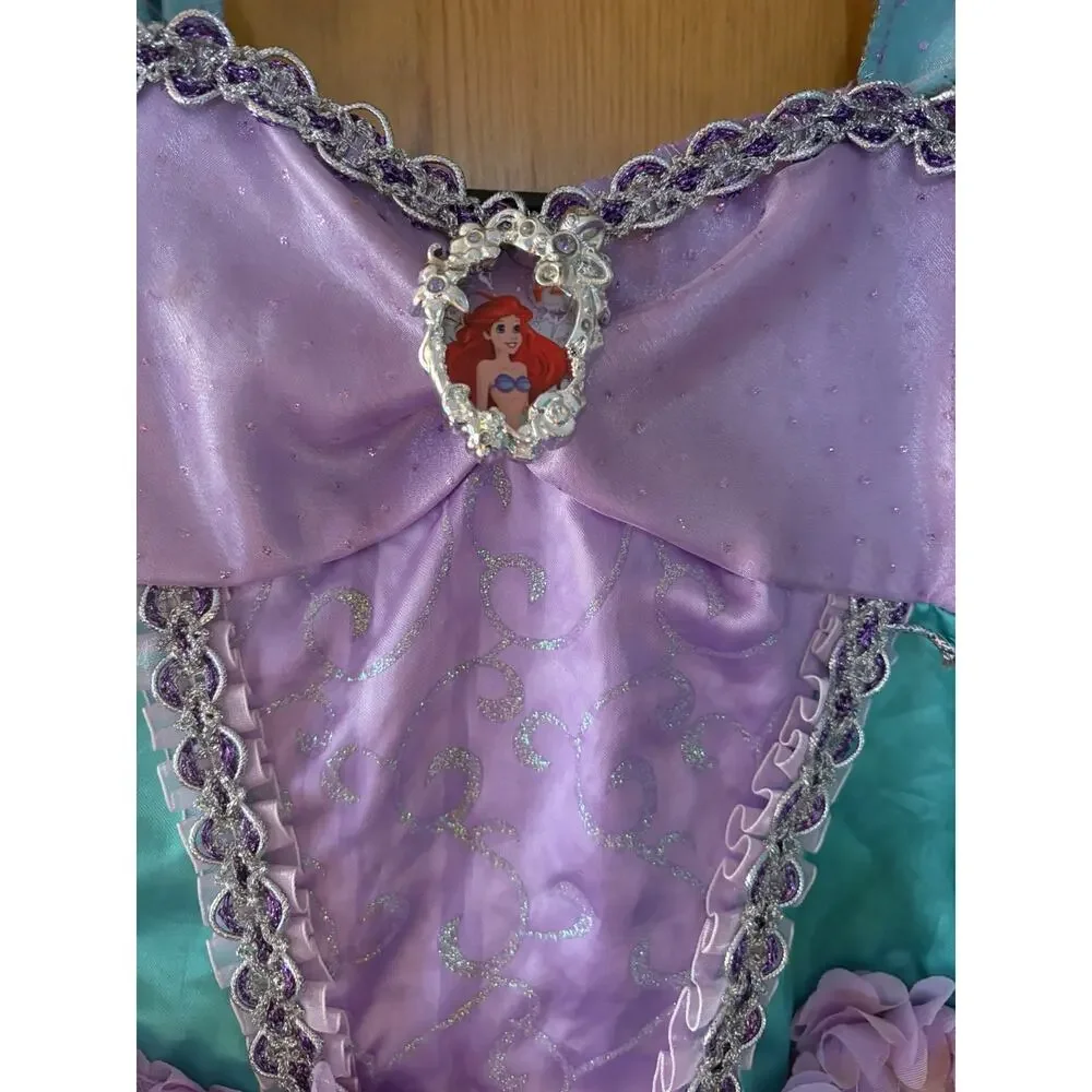 Disney Little Mermaid Princess Ariel Girls Costume Size S (4-6x)